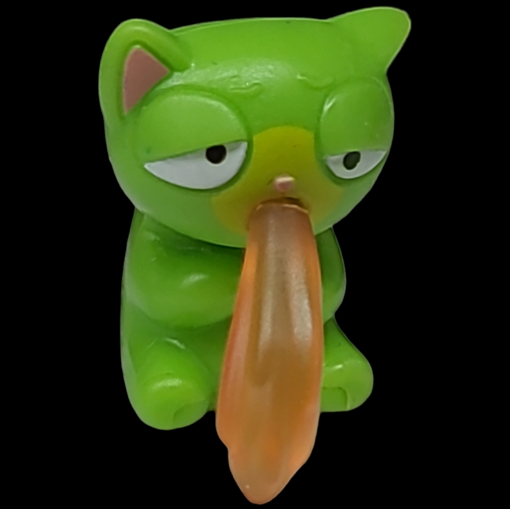 2018 HASBRO LOST KITTIES SERIES 1 BLIND BOX "CHUNKS" GREEN FIGURE - 1 1/…